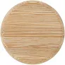 Porto 500 ml glass water bottle with silicone handle and bamboo lid
