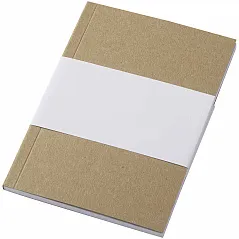 A6 recycled soft cover kraft notebook - 50 sheets
