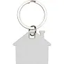 Nook house-shaped keychain