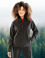 Women's Recycled 3-Layer Hooded Softshell - Result Recycled