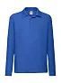  Kids 65/35 Long Sleeve Polo - Fruit of the Loom