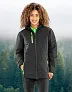  Black Compass Padded Winter Jacket - Result Recycled