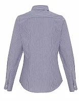 WOMEN'S COTTON RICH OXFORD STRIPES SHIRT - Premier