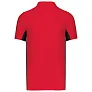 FLAG SHORT-SLEEVED TWO-TONE POLO SHIRT - Kariban