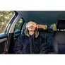 ATTA Plush dog, travel pillow, eye mask