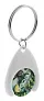 Nelly trolley coin keyring