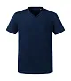  Men's Pure Organic V-Neck Tee - Russell Pure Organic