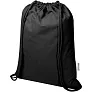 Oregon Blend 140 g/m² GRS recycled drawstring bag 5L