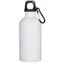 Oregon 400 ml sublimation RCS recycled single wall stainless steel water bottle with carabiner