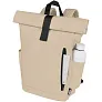 Byron 15.6" GRS RPET roll-top backpack 18L