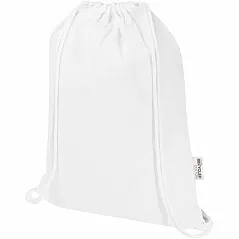 140 g/m² GRS recycled drawstring bag 5L