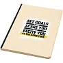 Liliana A5 sugarcane and RPET soft cover notebook