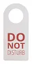 Disturb Wood custom door hanger