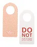 Disturb Wood custom door hanger