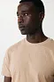  Iqoniq Manuel recycled cotton unisex t-shirt undyed, natural raw - iqoniq