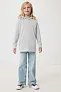 Iqoniq Yengo kids recycled cotton hoodie with sidepockets - iqoniq
