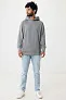Iqoniq Yengo recycled cotton hoodie with sidepockets - iqoniq