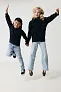 Iqoniq Yengo kids recycled cotton hoodie with sidepockets - iqoniq