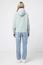  Iqoniq Trivor recycled polyester microfleece hoodie, storm grey - iqoniq