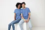  Iqoniq Manuel recycled cotton unisex t-shirt undyed, natural raw - iqoniq
