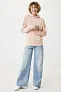 Iqoniq Yengo recycled cotton hoodie with sidepockets - iqoniq