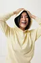 Iqoniq Yengo recycled cotton hoodie with sidepockets - iqoniq