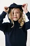 Iqoniq Yengo kids recycled cotton hoodie with sidepockets - iqoniq