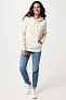  Iqoniq Torres recycled cotton hoodie undyed, natural raw - iqoniq