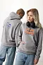 Iqoniq Trivor recycled polyester microfleece hoodie, storm grey - iqoniq