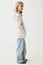 Iqoniq Yengo kids recycled cotton hoodie with sidepockets - iqoniq