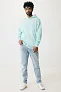 Iqoniq Yengo unisex hoodie od recikliranog pamuka s bočnim džepovima, 280 g/m² - iqoniq
