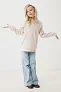 Iqoniq Yengo kids recycled cotton hoodie with sidepockets - iqoniq