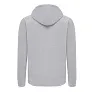  Iqoniq Trivor recycled polyester microfleece hoodie, storm grey - iqoniq