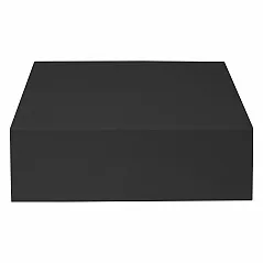 Self-folding gift box with magnet
