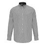  MEN’S COTTON RICH OXFORD STRIPES SHIRT - Premier