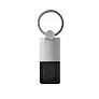 COLUMBUS PU and metal key ring