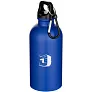 Oregon 400 ml matte RCS recycled single wall stainless steel water bottle with carabiner