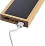  Elz solarna prijenosna baterija od bambusa, 10 000 mAh