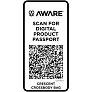 Crescent 500 g/m² Aware™ recycled crossbody bag