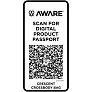 Crescent 500 g/m² Aware™ recycled crossbody bag