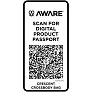 Crescent 500 g/m² Aware™ recycled crossbody bag