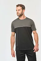UNISEX ECO-FRIENDLY SHORT SLEEVE TWO-TONE T-SHIRT - Designed To Work
