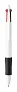 Quattro RABS 4-colour ballpoint pen