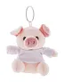 PigFob plush pig keyring