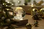 Borealis Christmas light globe
