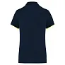  LADIES' SHORT-SLEEVED CONTRASTING DAYTODAY POLO SHIRT - Designed To Work
