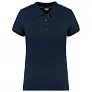  LADIES' SHORT-SLEEVED CONTRASTING DAYTODAY POLO SHIRT - Designed To Work