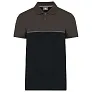  Unisex eco-friendly dvobojna polo majica kratkih rukava - Designed To Work