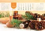  "JUST RELAX" color kalendar