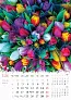  "CVIJEĆE" color calendar